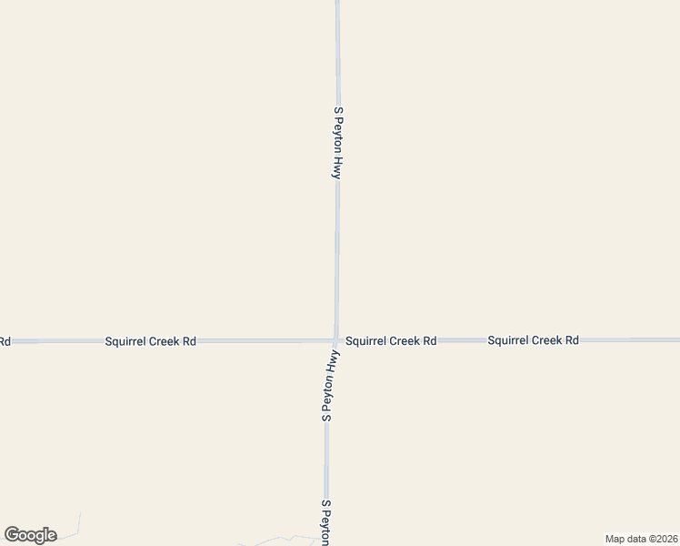 map of restaurants, bars, coffee shops, grocery stores, and more near 9325 Peyton Highway in Colorado Springs