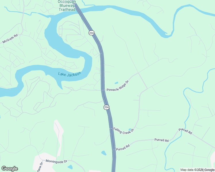 map of restaurants, bars, coffee shops, grocery stores, and more near 8028 Pinnacle Ridge Drive in Manassas