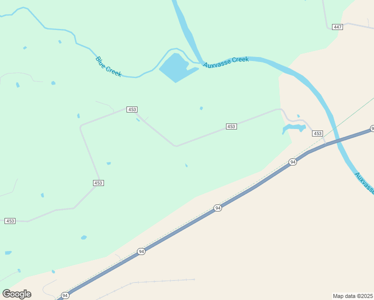 map of restaurants, bars, coffee shops, grocery stores, and more near 7966 County Road 453 in Mokane