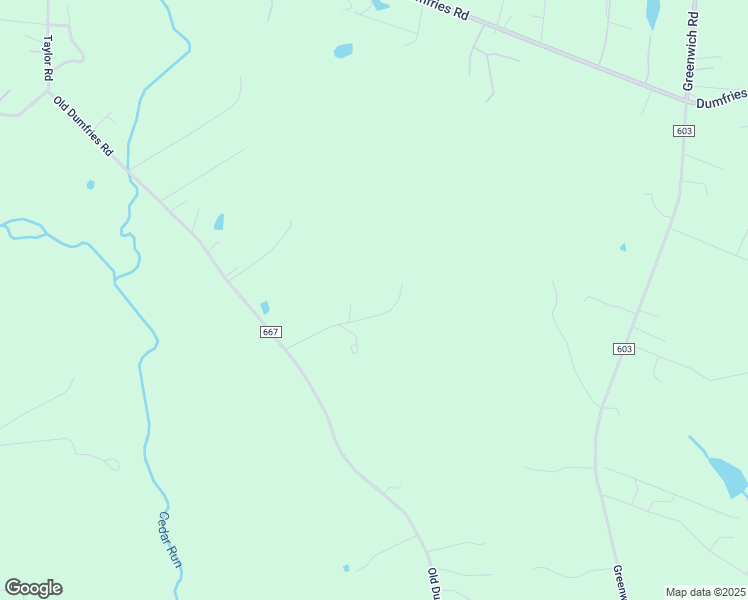 map of restaurants, bars, coffee shops, grocery stores, and more near 8303 Old Dumfries Road in Catlett