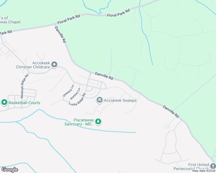 map of restaurants, bars, coffee shops, grocery stores, and more near 3408 Wendells Lane in Accokeek