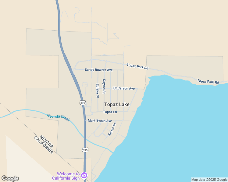 map of restaurants, bars, coffee shops, grocery stores, and more near 1955 Beatty Street in Gardnerville