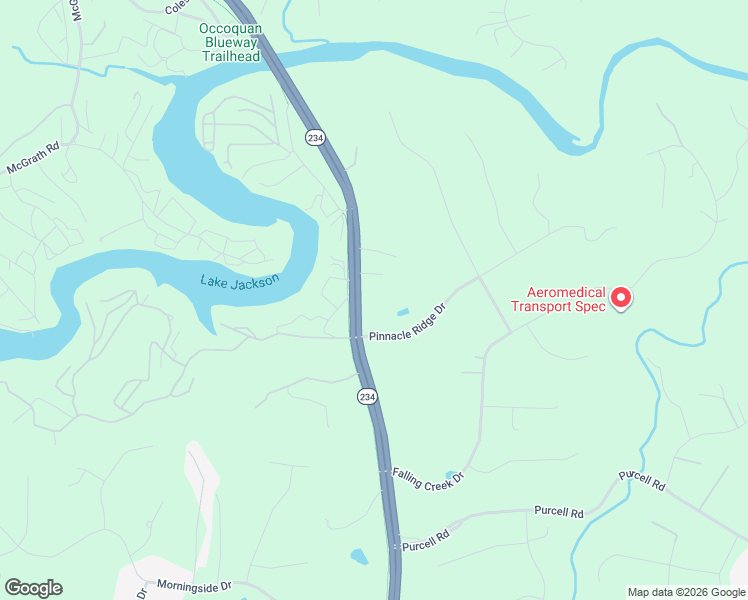 map of restaurants, bars, coffee shops, grocery stores, and more near 11719 Dumfries Road in Manassas