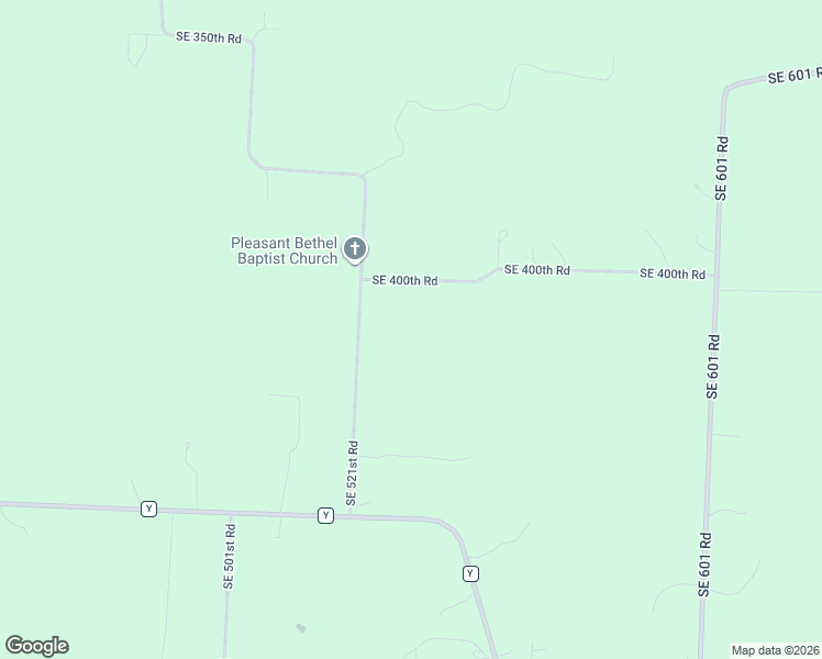 map of restaurants, bars, coffee shops, grocery stores, and more near 526 Southeast 400th Road in Warrensburg