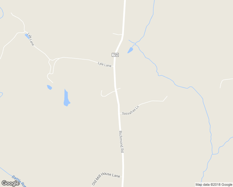 map of restaurants, bars, coffee shops, grocery stores, and more near 1648 Richmond Road in Amissville