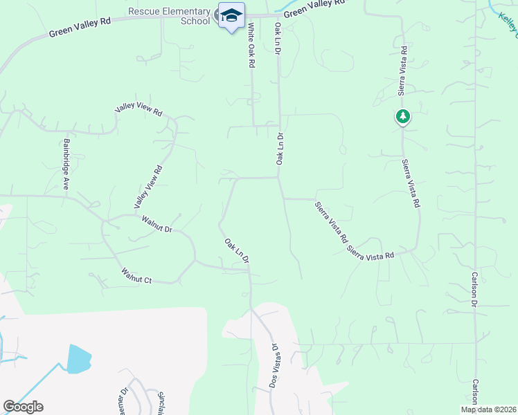 map of restaurants, bars, coffee shops, grocery stores, and more near 3660 Poaching Lane in Rescue