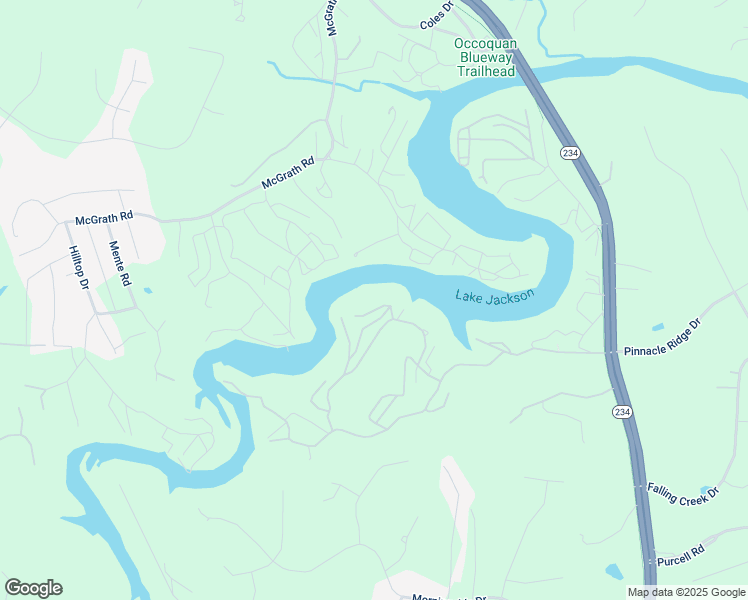 map of restaurants, bars, coffee shops, grocery stores, and more near 8426 Jacqueline Avenue in Manassas