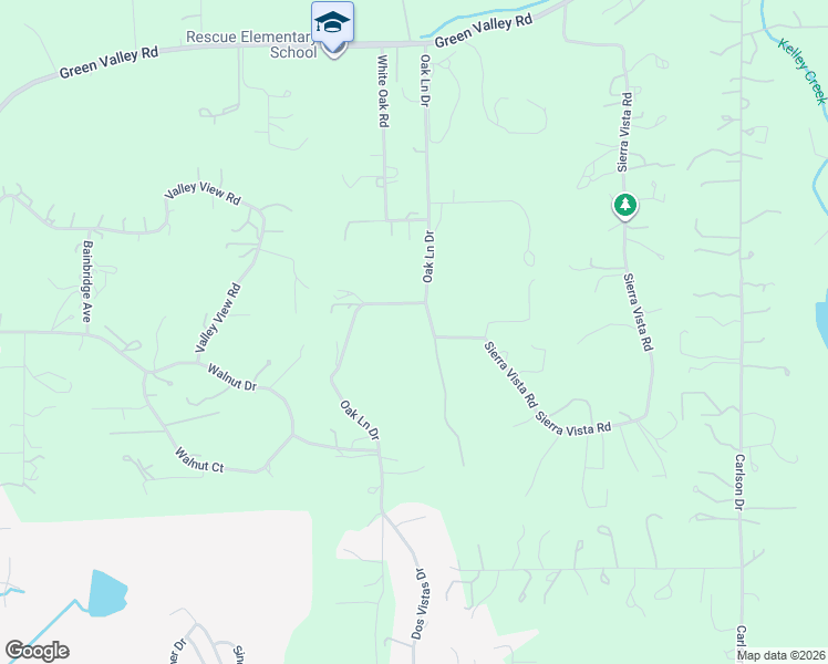 map of restaurants, bars, coffee shops, grocery stores, and more near 3660 Poaching Lane in Cameron Park