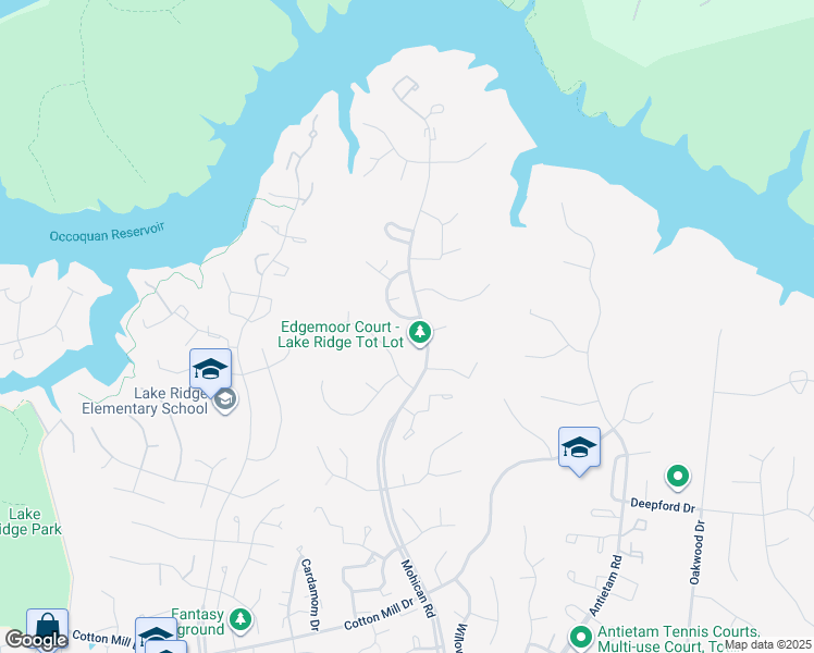 map of restaurants, bars, coffee shops, grocery stores, and more near 12002 Farrabow Lane in Woodbridge