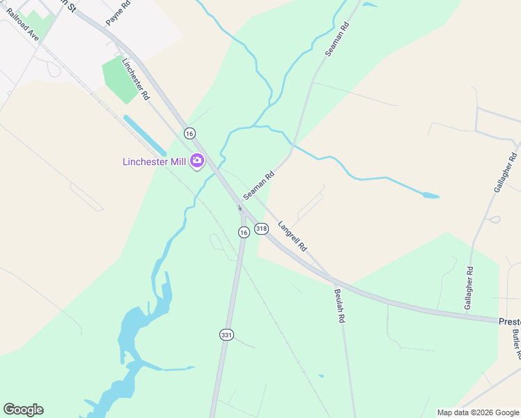 map of restaurants, bars, coffee shops, grocery stores, and more near 4305 Langrell Road in Preston