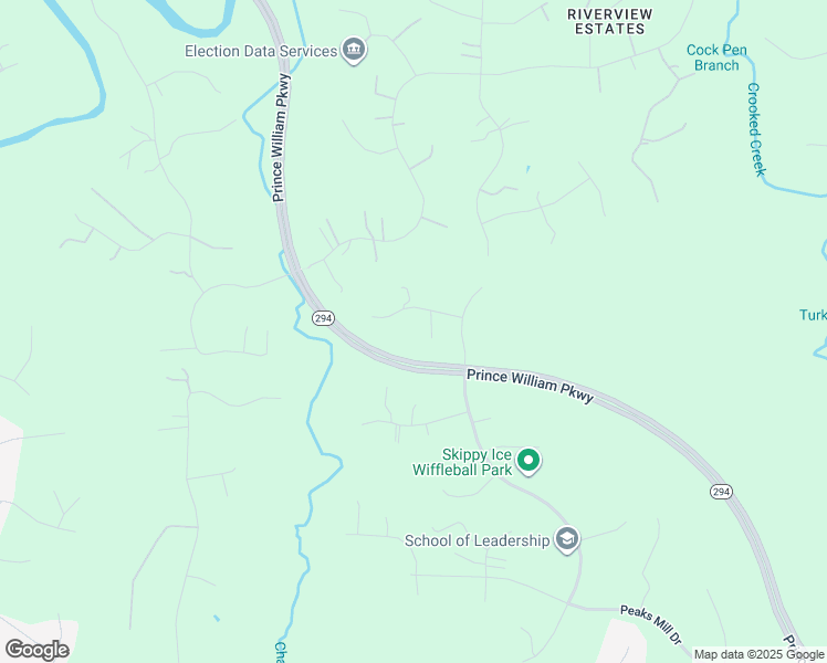 map of restaurants, bars, coffee shops, grocery stores, and more near 6641 Deep Hollow Lane in Manassas