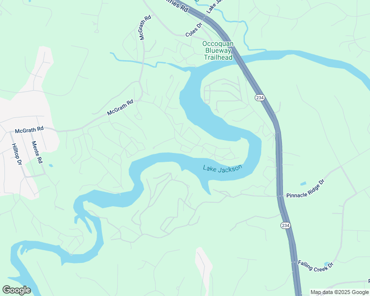 map of restaurants, bars, coffee shops, grocery stores, and more near 11770 Rebecca Street in Manassas