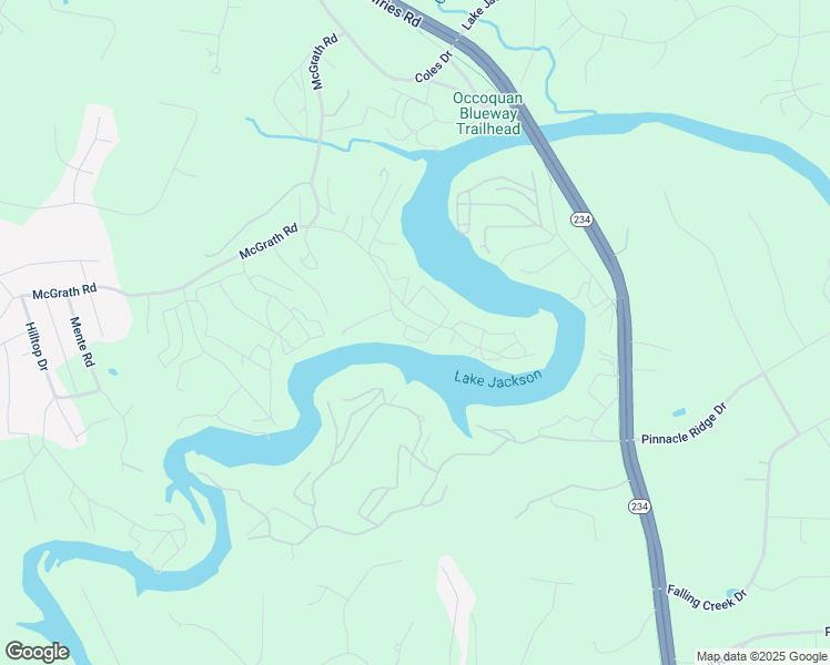 map of restaurants, bars, coffee shops, grocery stores, and more near 11770 Rebecca Street in Manassas