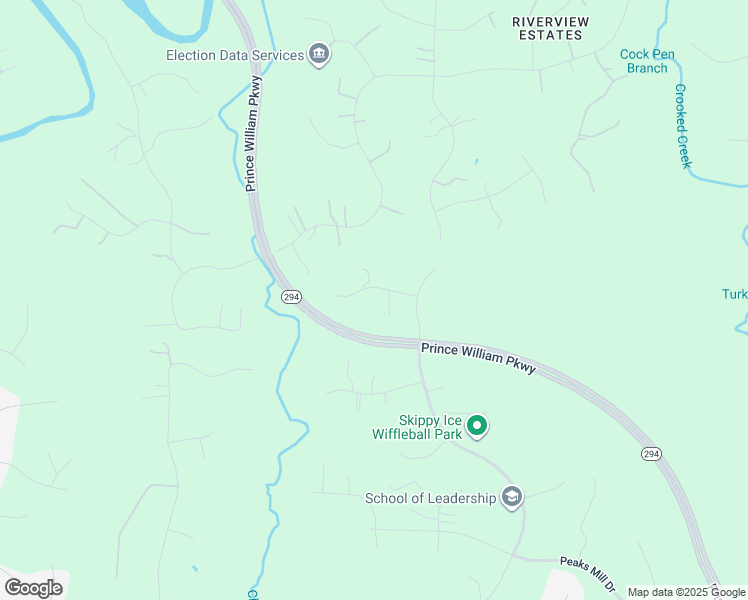 map of restaurants, bars, coffee shops, grocery stores, and more near 6641 Deep Hollow Lane in Manassas