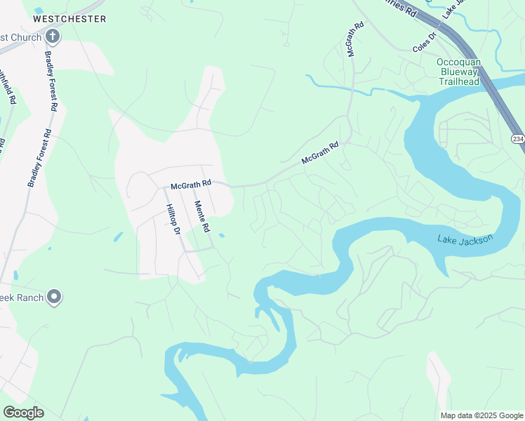 map of restaurants, bars, coffee shops, grocery stores, and more near 11764 Happy Place in Manassas