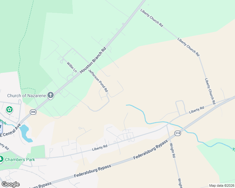 map of restaurants, bars, coffee shops, grocery stores, and more near 3401 Jefferson Pond Road in Federalsburg