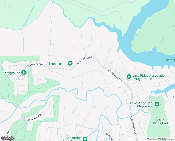 map of restaurants, bars, coffee shops, grocery stores, and more near 11661 Crest Maple Drive in Woodbridge