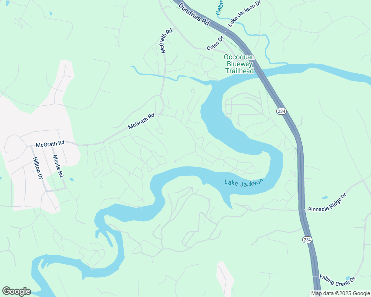 map of restaurants, bars, coffee shops, grocery stores, and more near 11710 Purse Drive in Manassas