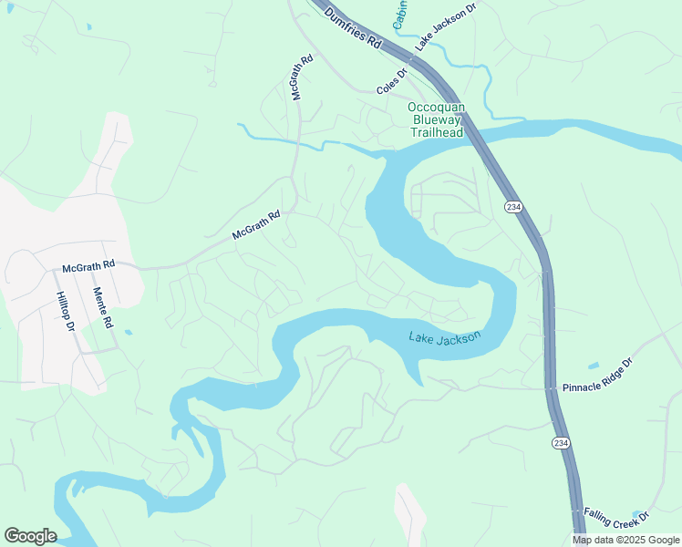 map of restaurants, bars, coffee shops, grocery stores, and more near 11710 Purse Drive in Manassas