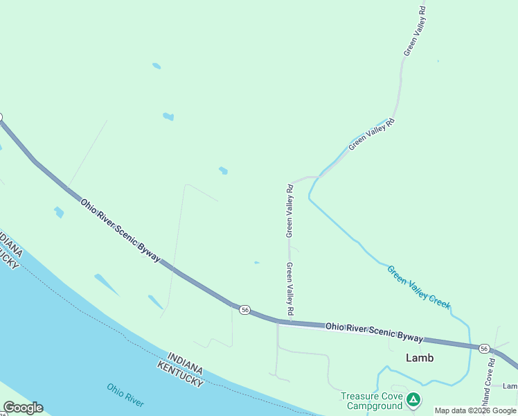 map of restaurants, bars, coffee shops, grocery stores, and more near 249 Green Valley Road in Vevay