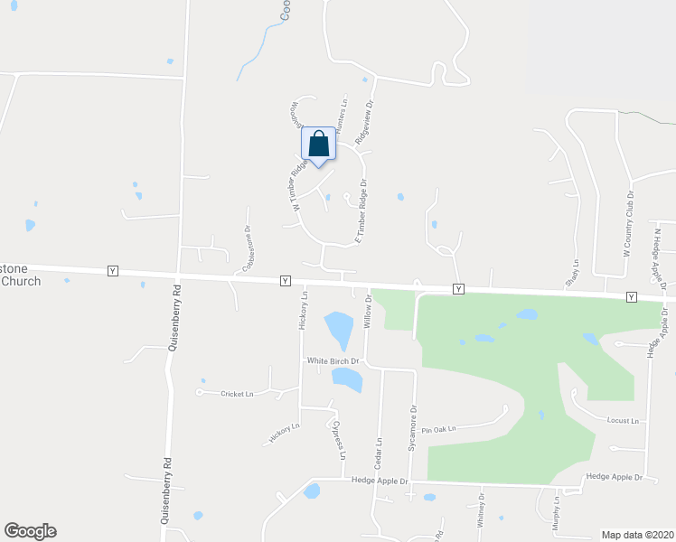 map of restaurants, bars, coffee shops, grocery stores, and more near 1698 Timber Ridge Drive in Sedalia