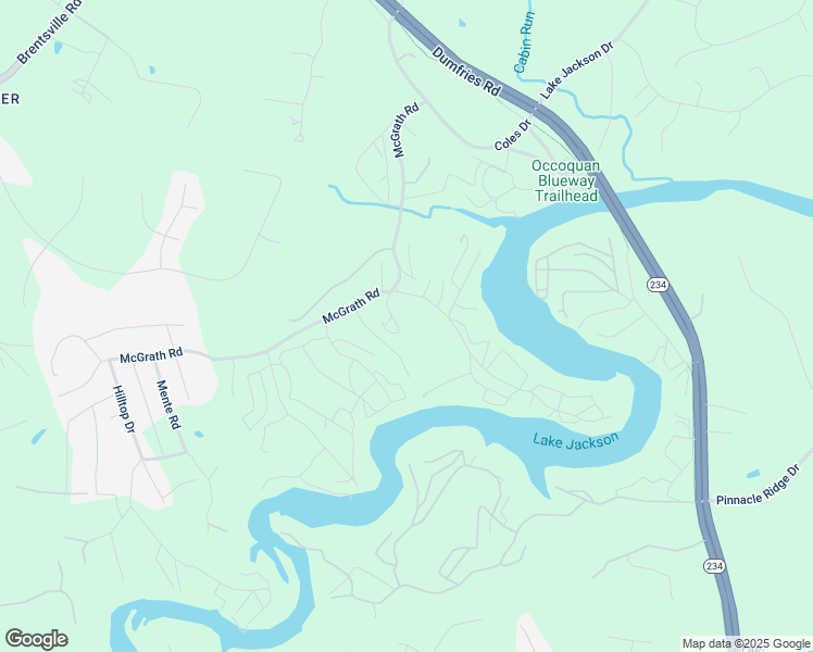 map of restaurants, bars, coffee shops, grocery stores, and more near 11657 Thunder Drive in Manassas