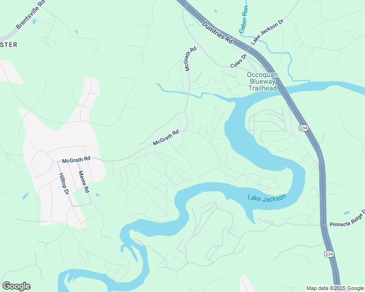 map of restaurants, bars, coffee shops, grocery stores, and more near 11676 Thunder Drive in Manassas