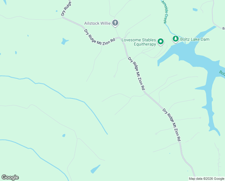 map of restaurants, bars, coffee shops, grocery stores, and more near 135 Seneca Trail in Dry Ridge