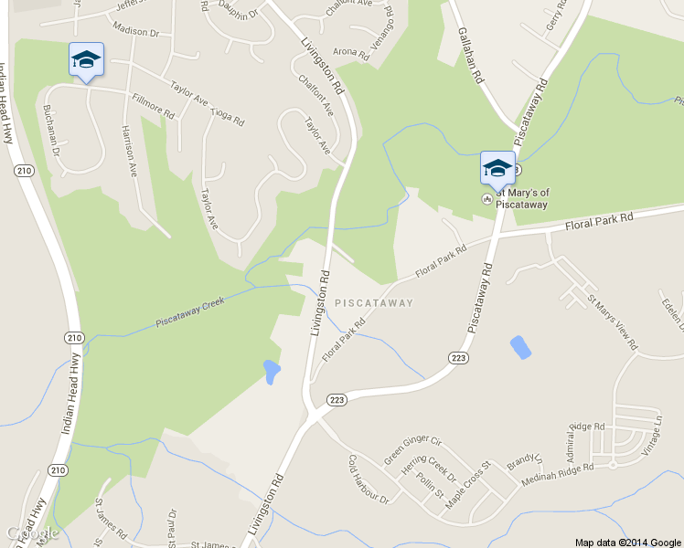 map of restaurants, bars, coffee shops, grocery stores, and more near 13610 Livingston Rd in Clinton