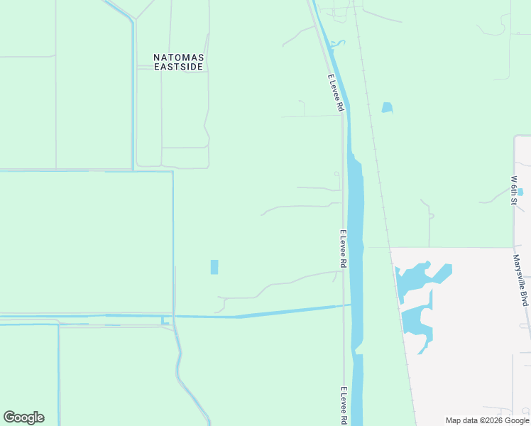 map of restaurants, bars, coffee shops, grocery stores, and more near 7301 East Levee Road in Rio Linda