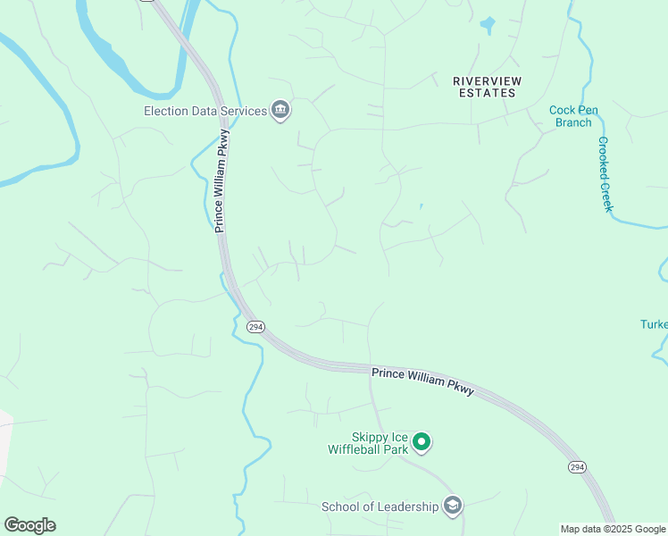 map of restaurants, bars, coffee shops, grocery stores, and more near 6187 River Forest Drive in Manassas