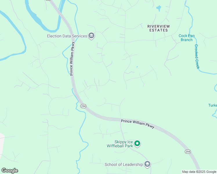 map of restaurants, bars, coffee shops, grocery stores, and more near 6187 River Forest Drive in Manassas