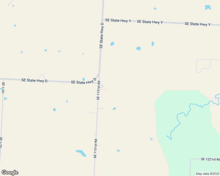 map of restaurants, bars, coffee shops, grocery stores, and more near 353 Southeast 1151st Road in Knob Noster