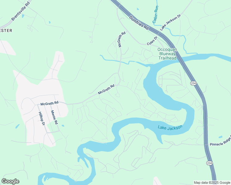 map of restaurants, bars, coffee shops, grocery stores, and more near 11682 Thunder Drive in Manassas