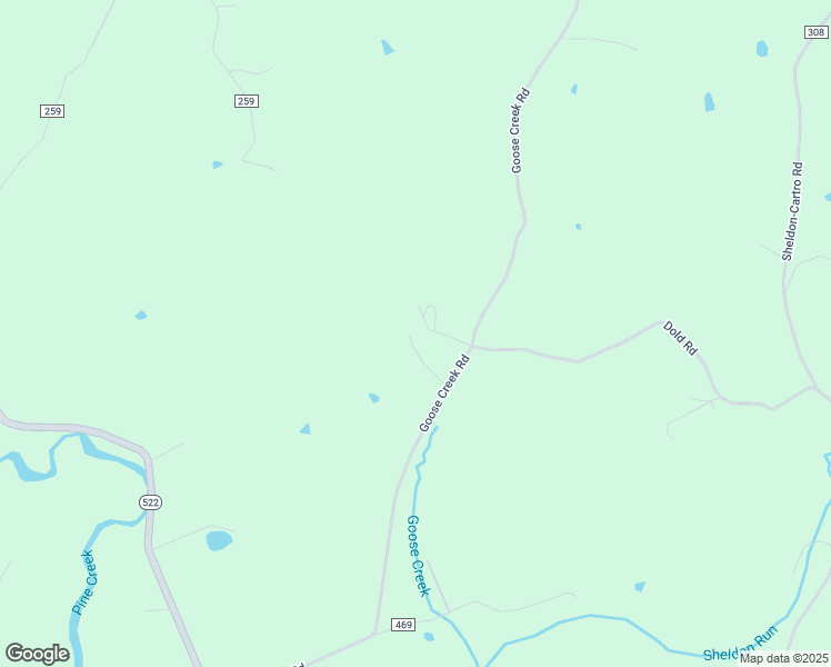 map of restaurants, bars, coffee shops, grocery stores, and more near 905 Goose Creek Road in Wheelersburg