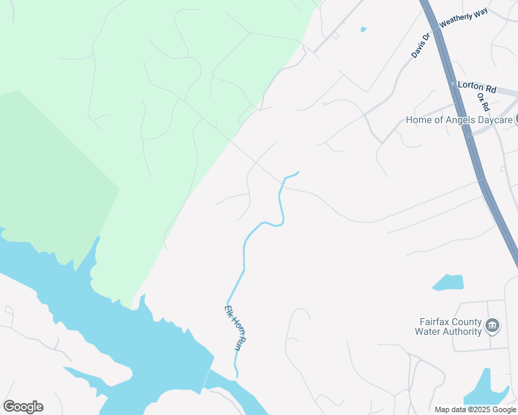 map of restaurants, bars, coffee shops, grocery stores, and more near 9329 Elkhorne Run Court in Lorton