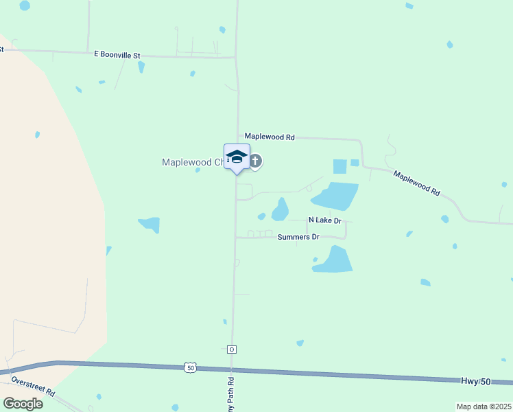 map of restaurants, bars, coffee shops, grocery stores, and more near 30590-30998 Randy Dr in Sedalia