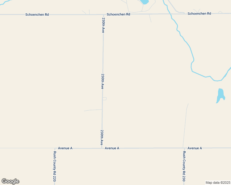 map of restaurants, bars, coffee shops, grocery stores, and more near 230th Avenue in Ellis County