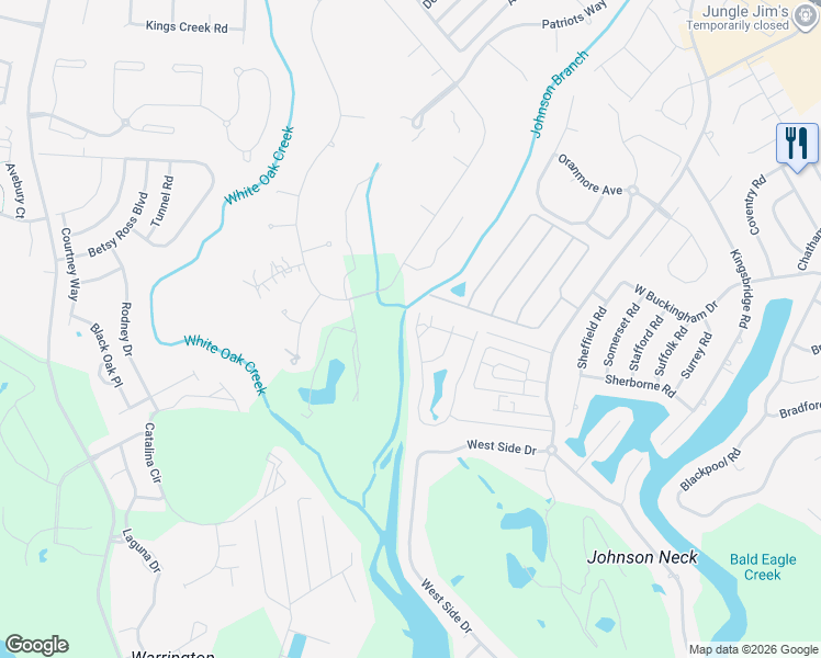 36452 Warwick Drive, Rehoboth Beach DE - Walk Score