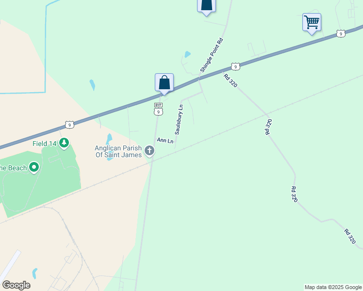 map of restaurants, bars, coffee shops, grocery stores, and more near 23677 Saulsbury Lane in Georgetown