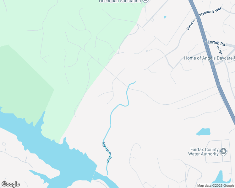 map of restaurants, bars, coffee shops, grocery stores, and more near 9327 Elkhorne Run Court in Lorton