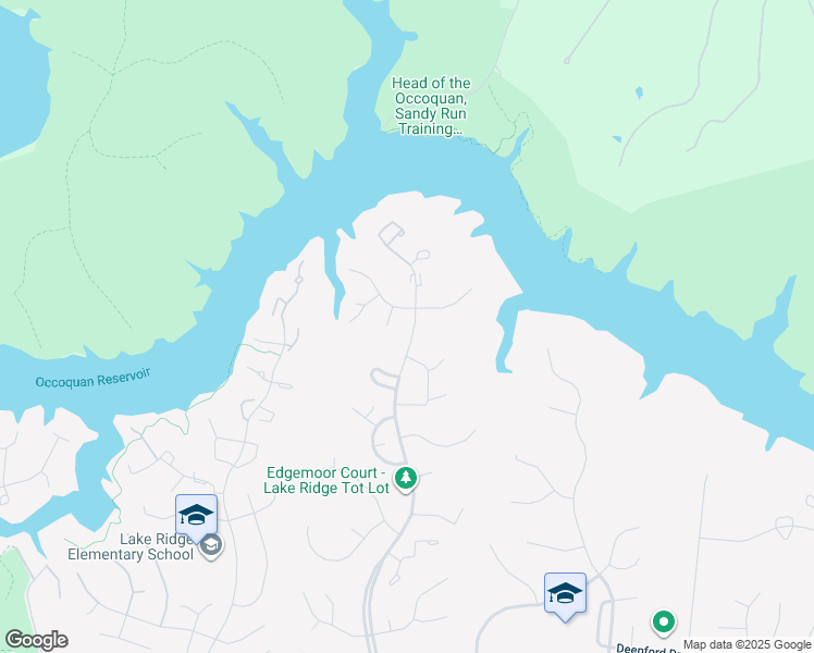 map of restaurants, bars, coffee shops, grocery stores, and more near 11606 Mohican Road in Woodbridge