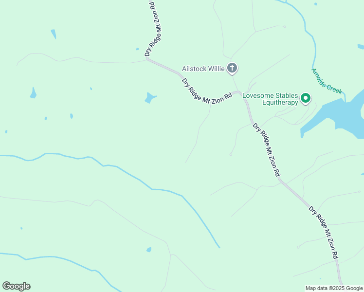 map of restaurants, bars, coffee shops, grocery stores, and more near 175 Choctaw Drive in Dry Ridge