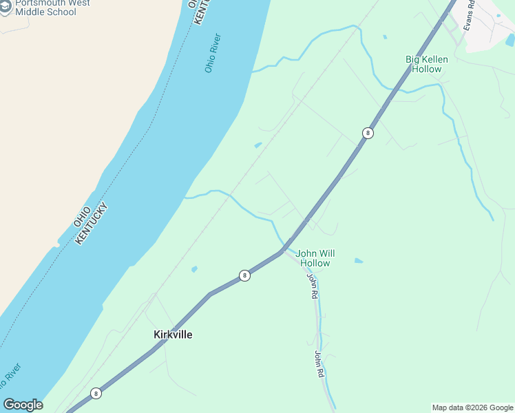 map of restaurants, bars, coffee shops, grocery stores, and more near 57 Jamestown Rd in South Portsmouth