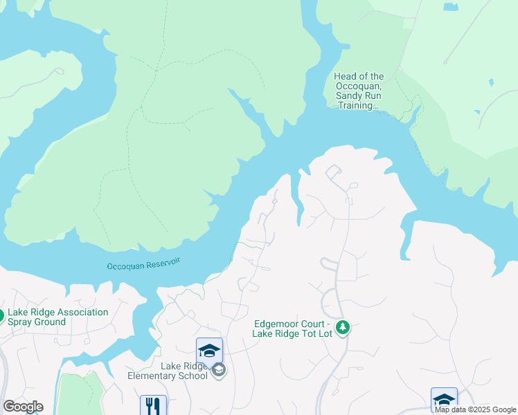 map of restaurants, bars, coffee shops, grocery stores, and more near 11464 Corinthia Court in Woodbridge