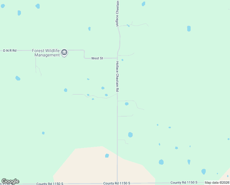 map of restaurants, bars, coffee shops, grocery stores, and more near 1161 Hollace Chastman Road in Mitchell
