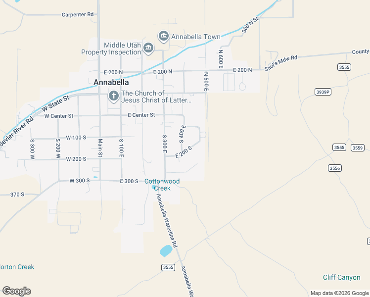 map of restaurants, bars, coffee shops, grocery stores, and more near 400-498 East 200 South in Richfield