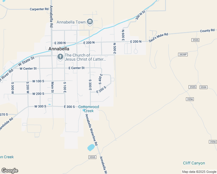 map of restaurants, bars, coffee shops, grocery stores, and more near 458 East 200 South in Annabella