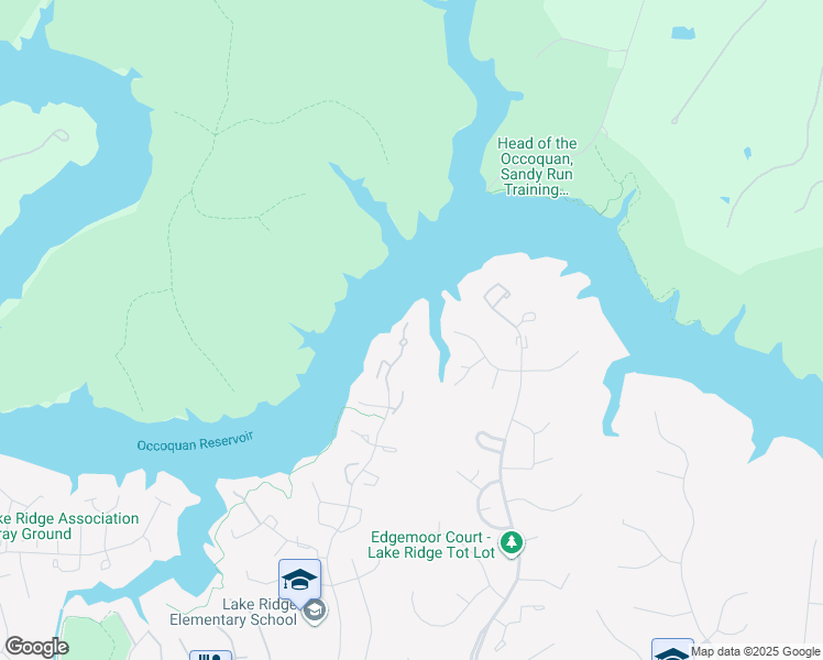map of restaurants, bars, coffee shops, grocery stores, and more near 11353 Aegean Terrace in Woodbridge