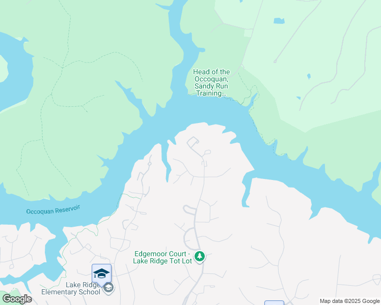 map of restaurants, bars, coffee shops, grocery stores, and more near 11562 Hill Meade Lane in Woodbridge